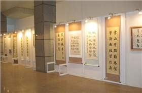 八棱柱書(shū)畫(huà)展板